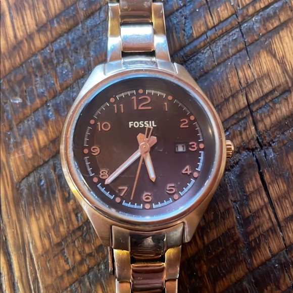 Fossil Silver and Brown Women's Watch - Picture 4 of 4